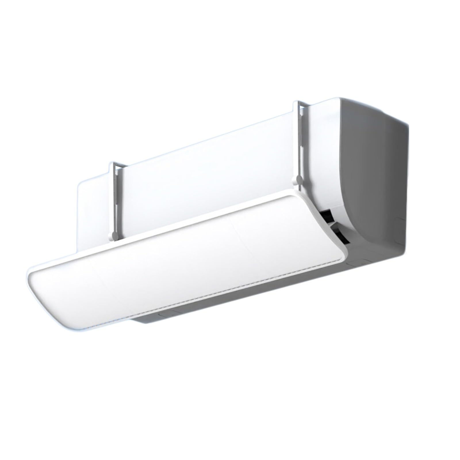 Deflettore per Condizionatore, Deflettore Condizionatore Universale, Aiuta a Migliorare la Circolazione Dell'aria All'interno, Deflettore Direzione Vento per Casa/Camera/Ufficio(120*20cm/47*8in)
