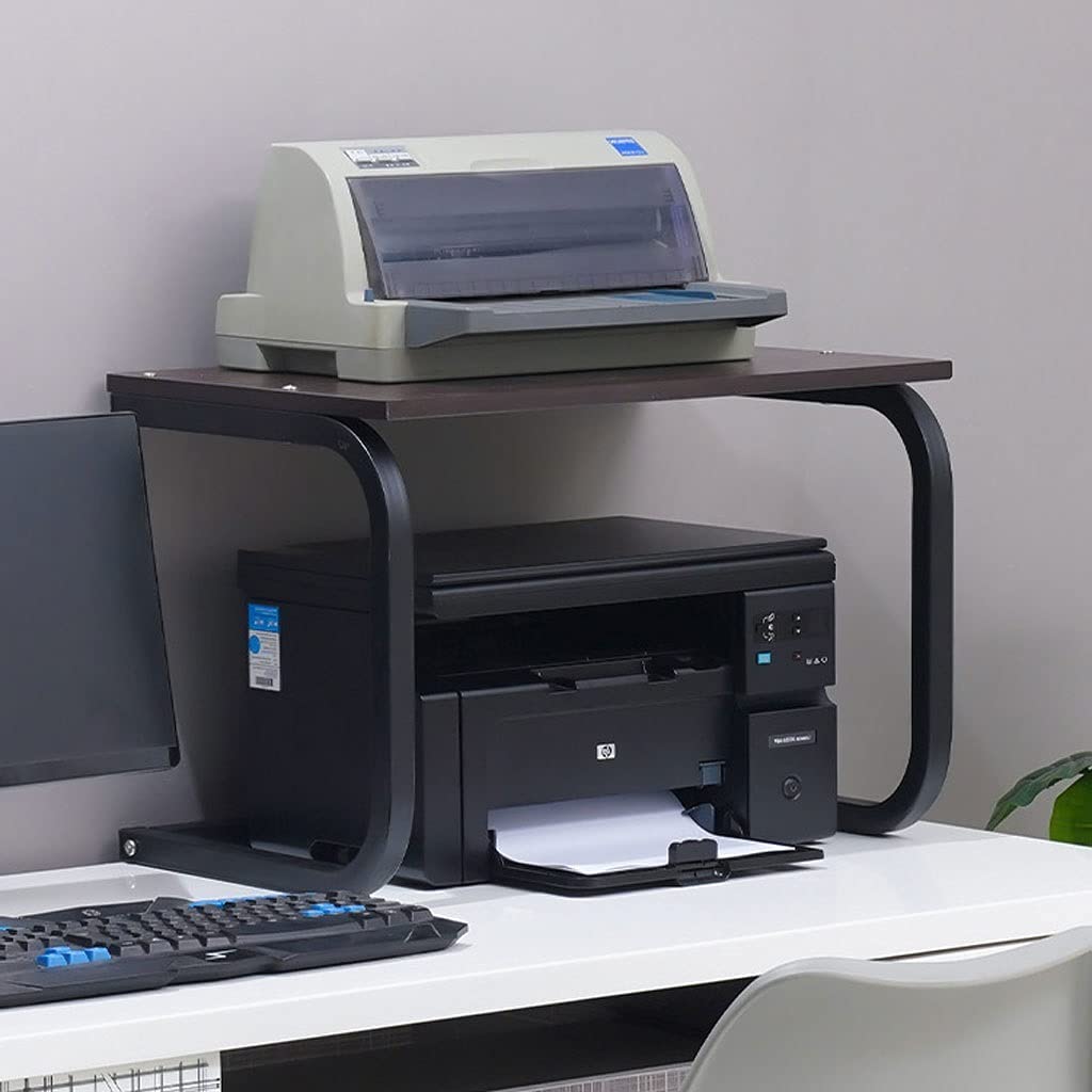 Stojak na drukarkę Stojak drukarki Desktop Wykończenie Rack Stojak Rack Regumshelf Kopiarka Stoisko Stojak do przechowywania kuchni Tabela drukarki (Size : Small)
