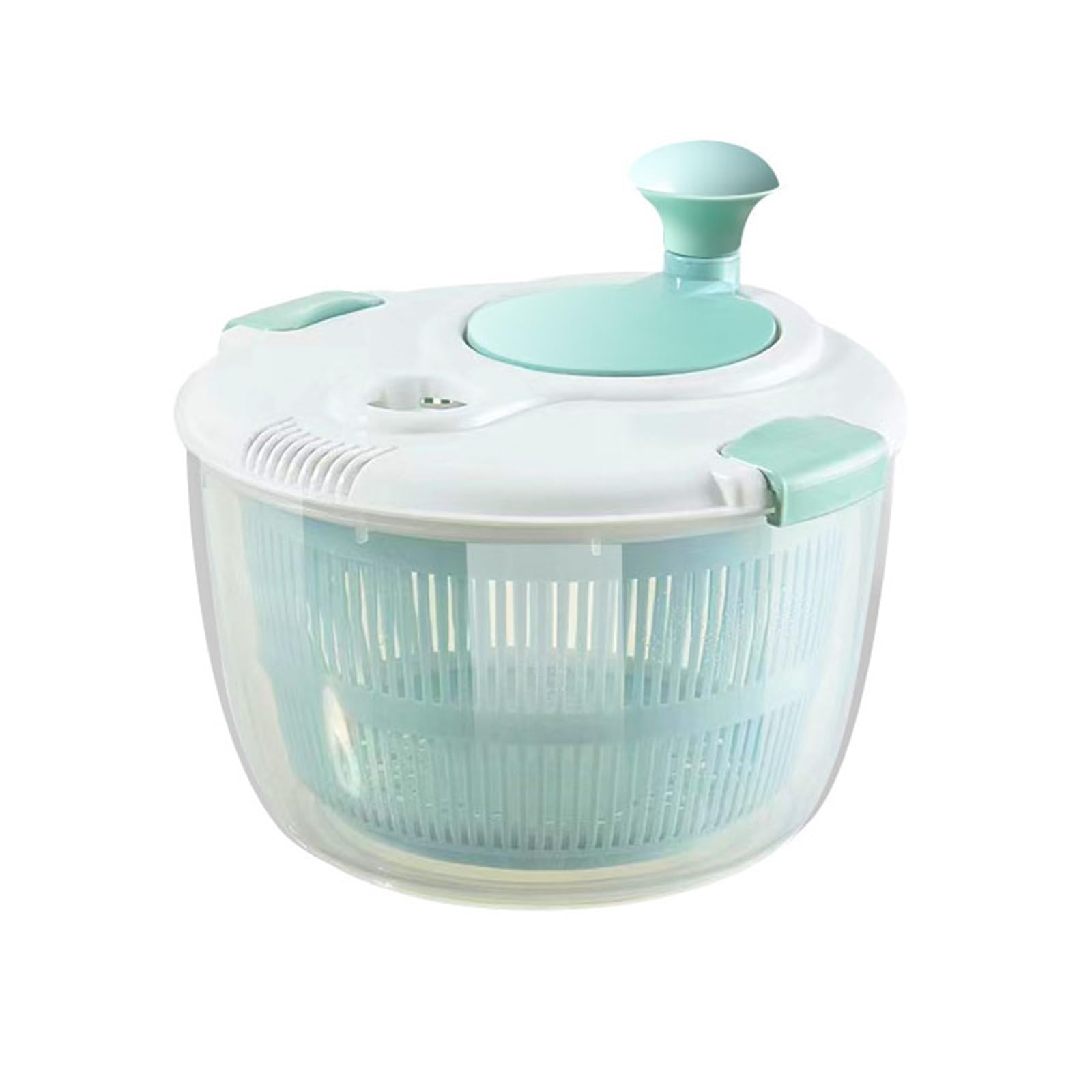 Gemüseschleuder, Salatschleuder, Obst- und Gemüse-Entwässerer, Quetscher, Küche, Geschirrspülen, Entwässerungskorb, manueller Gemüse-Dehydrator, Gemüse-Abtropfgerät