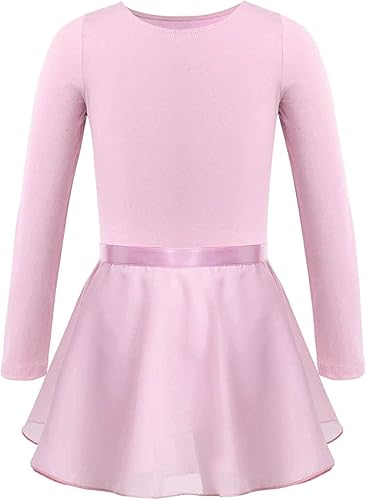 Miniatura 2 de Aislor Leotardo de gimnasia de ballet de una pieza para niñas y niñas