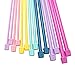 ITROLLE Knitting Needle 14PCS 4mm 5mm 6mm 7mm 8mm 9mm 10mm Colourful Single Pointed Knitting Straight Pins