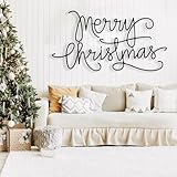 Photo Gallery cartello da parete in metallo buon natale, decorazione natalizio, con parole, grande natalizia, lette Photo Gallery cartello da parete in metallo buon natale, decorazione natalizio, con parole, grande natalizia, lette