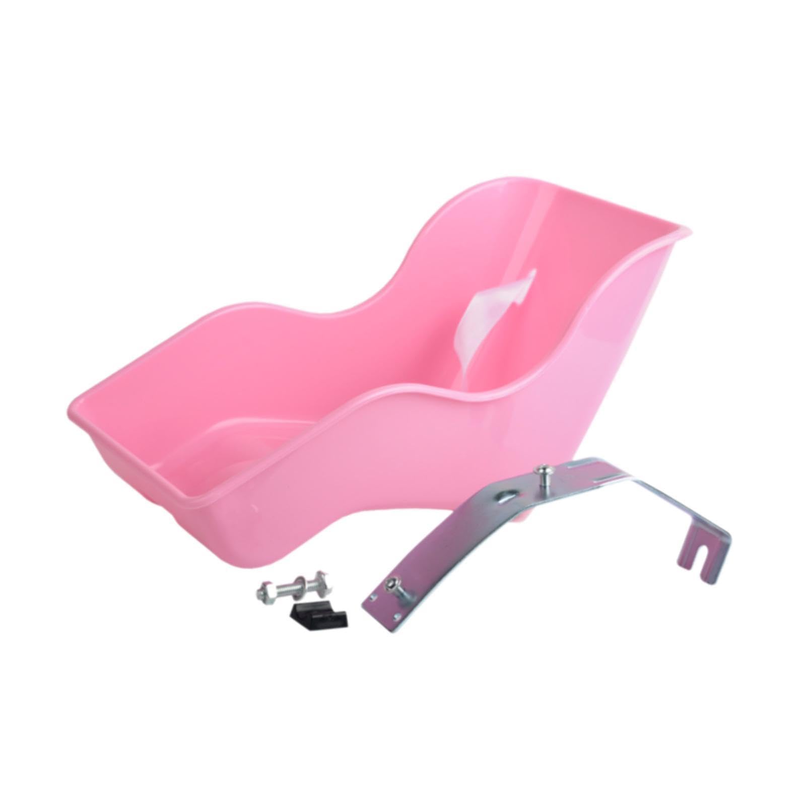 Colaxi Doll Bicycle Seat, Doll Carrier Seat, Kids Gift for Most Bikes,Doll Carrier Attachment, Bike Attachment Accessory for Dolls, Easy to Install Bicycle Doll Chair