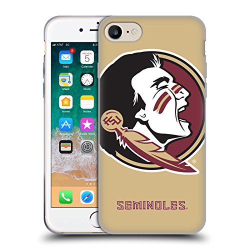 Head Case Designs Officially Licensed Florida State University FSU Oversized Icon Soft Gel Case Compatible with Apple iPhone 7/8 / SE 2020 & 2022