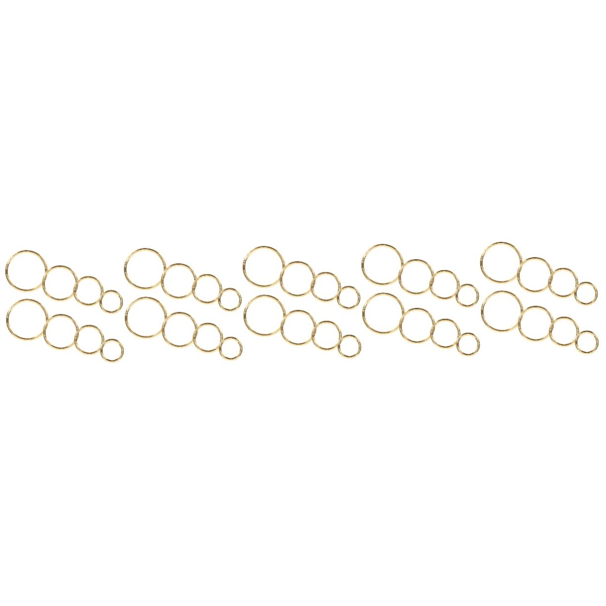 40 Piezas Anillos De Nariz para Mujer Aros De Nariz Anillo De Nariz De Oro Pendientes Perforados Aros De Anillo De Nariz En Espiral Piercings De Nariz Anillos De Nariz De Oro