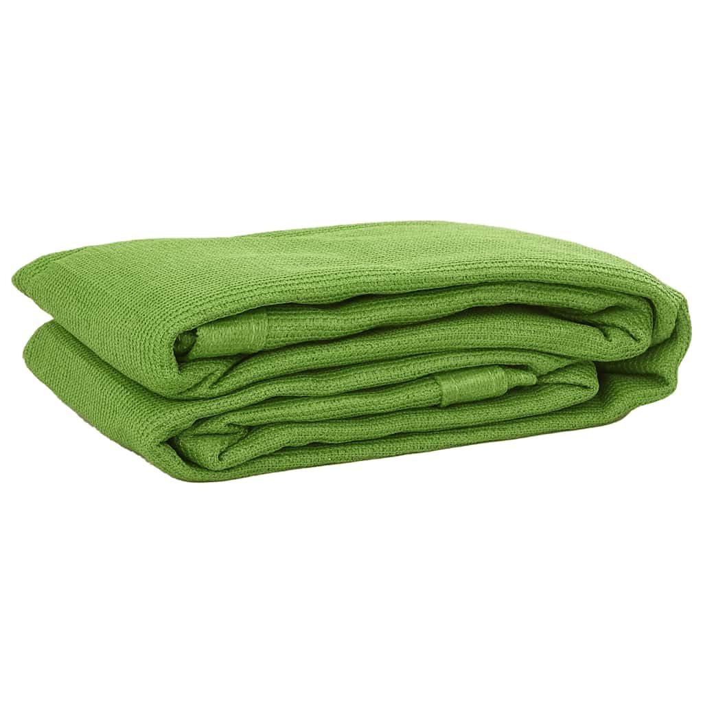 vidaXL Tent Carpet, Camping Tent Tarp for Outdoor, Ground Covering for Camping Picnic, Groundsheet Mat Tent Awning Carpet, Light Green HDPE