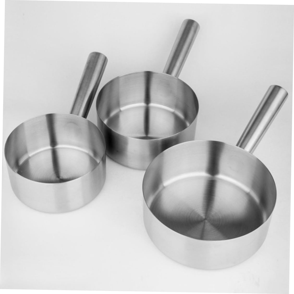 Cucharón De Agua Inoxidable Mango Utensilio De Cocina Para Baño y Jardín Diámetro De Resistente Corrosión y De Limpiar