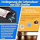 LED Kanal Schwarz, 6X1M Stripe Profil V Form Aluminium Profil für 10mm LED Streifen, Stripes Kanäle Leiste Aluprofil Eckprofil Strip Diffusor mit Milchig Weißer Abdeckung und 45 Grad Eckverbindern