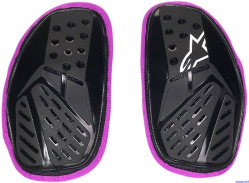 Alpinestars Stella Bionic Chest Pad (Black/Violet, One Size)