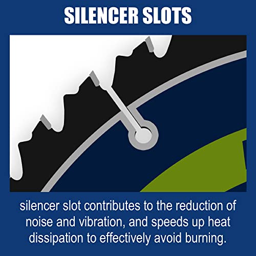 Ezee Circular Saw Blades 10 Inch 40 Tooth,Atb,Tct( Tungsten Carbide Tips) Miter Saw Blade For Various Wood Cutting, Woodworking,Thin Kerf, 10" Table Saw Blades, Replacement Blade For Miter Saw/Table Saw,Cs10-40Tf(1Pack) #TOP4