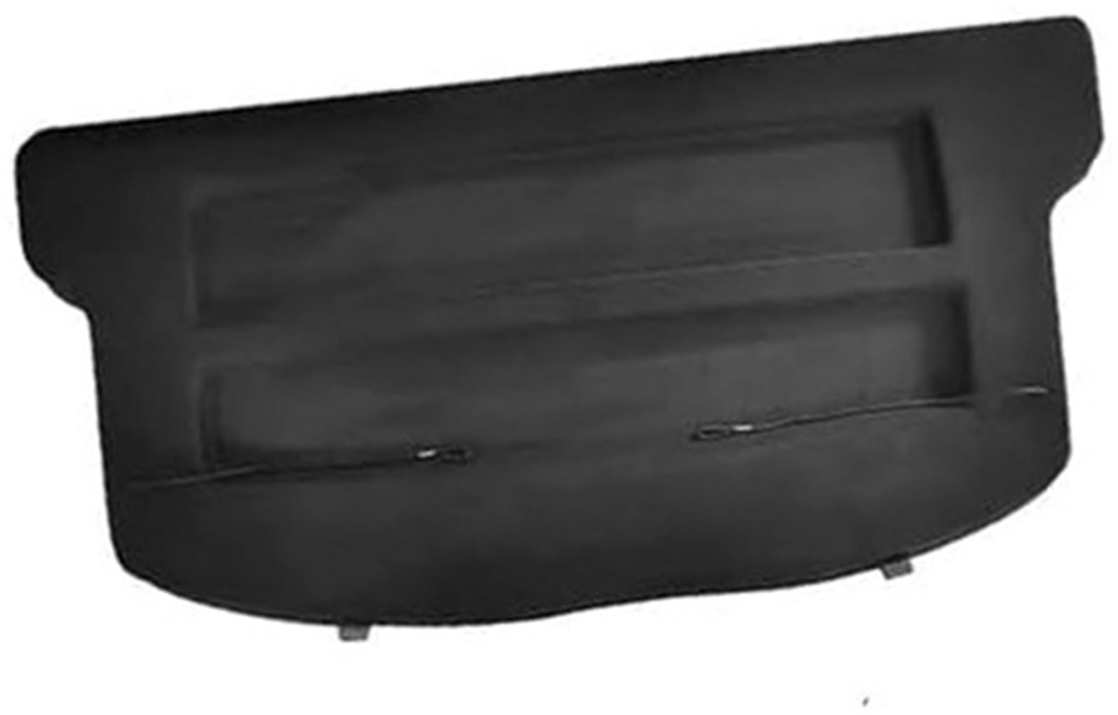 Fhjwqronte One Color Rear Storage Fixing Frame Car Parcel Shelf, For Jeep, For Compass Mk2 2017-2025 Manual Tailgate Not-Retractable Trunk Cargo Cover Rack Anti-Peeping Retractable