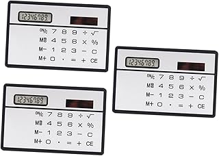 Ciieeo 1 Conjunto De Calculadora Calculadora De Mesa Calculadora Portátil Ferramentas De Computador Calculadora Infantil Mini Calculadora De Bolso Para Estudante Mini Calculadora Solar