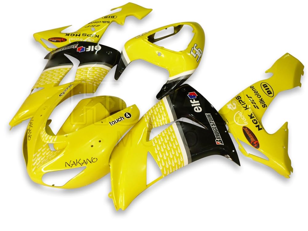 Amazon.co.jp: イエロー ブラックーフェアリング、ZX-10R ZX10R 2006