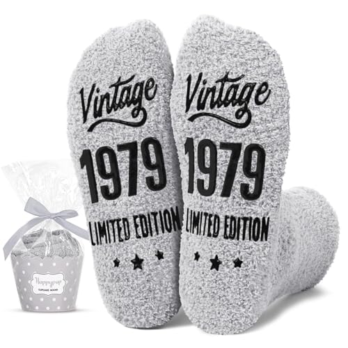 HAPPYPOP 1979 Birthday Gift Ideas Male - Socks for 47 Year Olds, 47th Birthday Gift Ideas, 1979 Socks for Him Brother