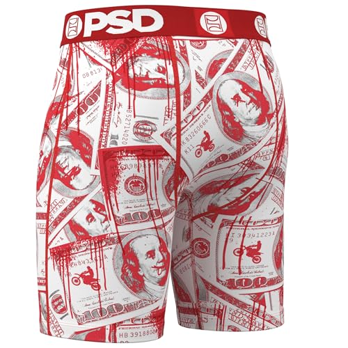 PSD Men's Bank Roll Boxer Brief, Multi, M3