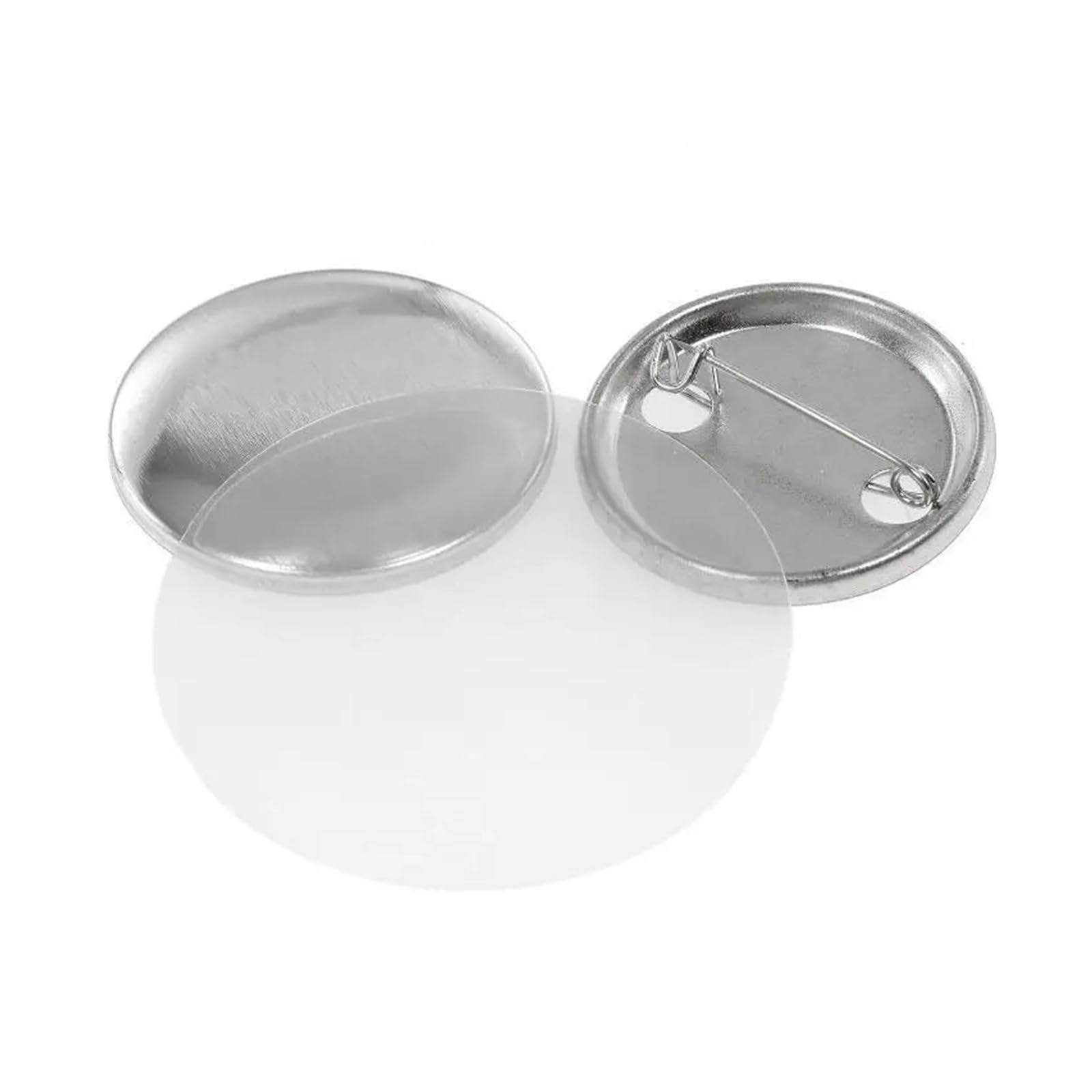 37mm Metalowe szpilki z tyłu DIY, puste szpilki, guziki, odznaki, materiały, części, 100 szt. do spersonalizowanego rękodzieła