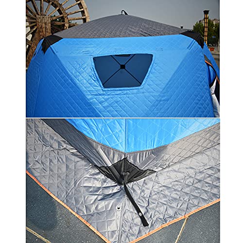 Carpa para pesca en hielo invierno para 5-8 personas azul miniatura 6