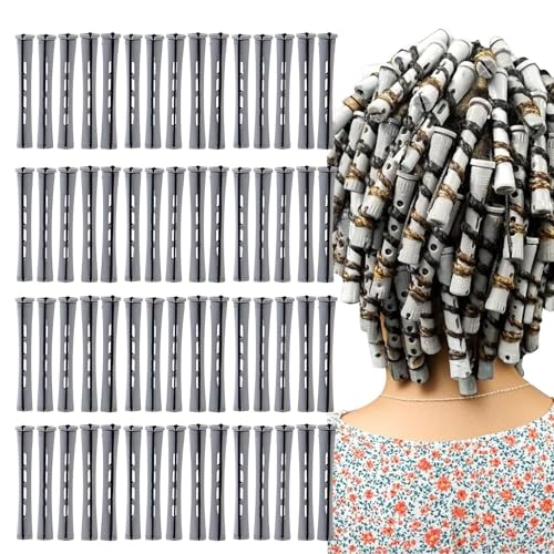 Varillas permanentes para pelo corto, 60 unidades de rulos permanentes, accesorios de peinado manual para peluquería, salón de belleza, peluquería, tienda de peluquería, escuela y viajes