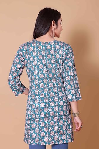 Image of Shiv Textiles Women's Cotton Printed Kurti