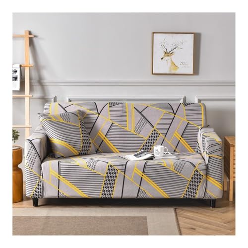 Housse de canapé salon extensible L 190-230 cm pour décoration couleur 2 - 7