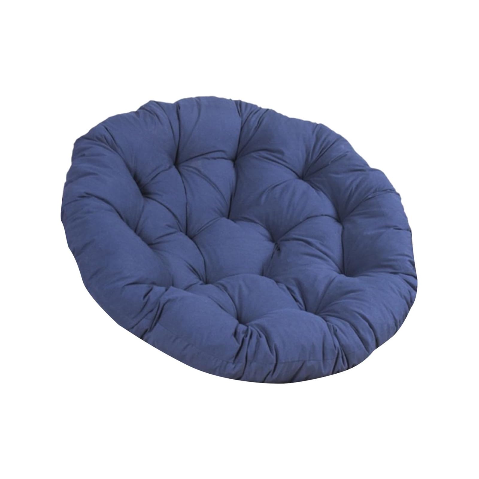 IRGVJIFR Egg Chair Cushion Chair Cushion 20inch Egg Hanging Basket For the garden(Dark Blue)