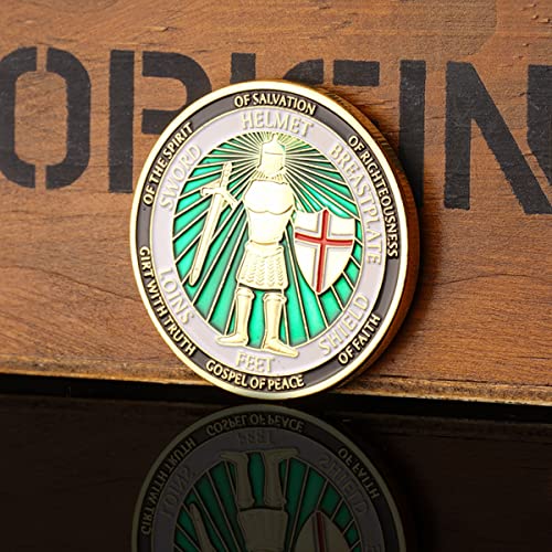 Moneda Conmemorativa Put on The Full Armor of God miniatura 3