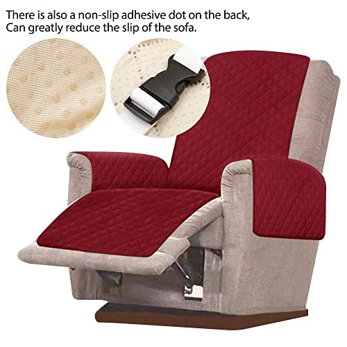 Muross Reversible Recliner Chair Protector, Waterproof Furniture Protector Slip - Image 4