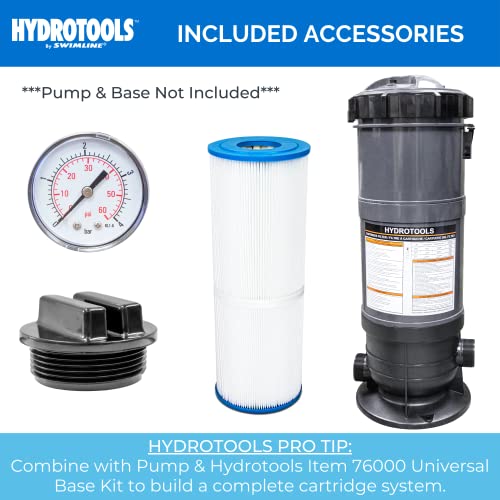 Swimline HYDROTOOLS SureFlo Cartridge Pool Filter Tank & Element ONLY