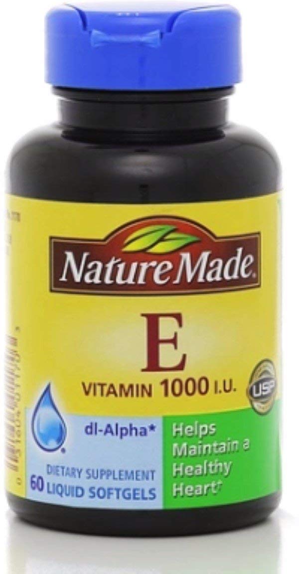 Nm Vitamin E 1000 Iu Size 60ct Pv Vitamin E 1000 Iu 60ct