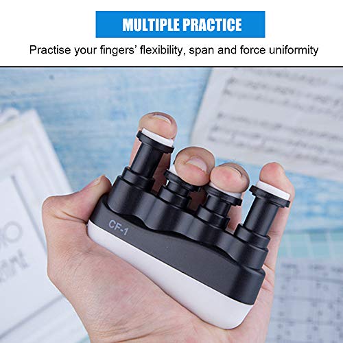 Ajcoflt Reforço dos dedos Antebraços das mãos Aperto do exercitador Melhorar a força Destreza Piano