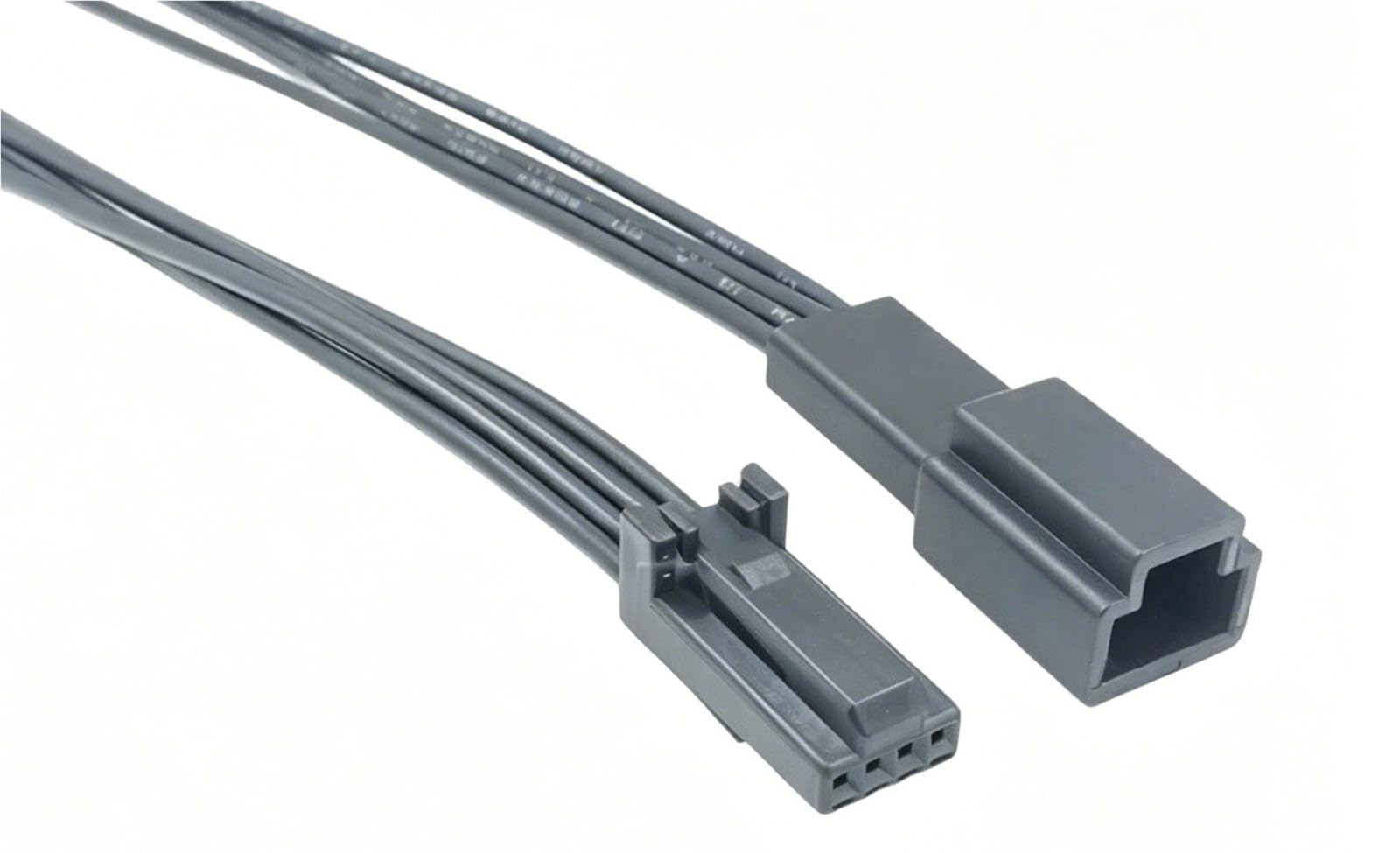 4 pin 1318620-1 1318620-2 Connettore automatico femmina e maschio Presa sensore pioggia for auto con fili(Female Male 15cm)