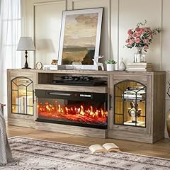 Gray-36"fireplace
