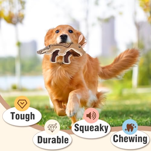 Juguetes de peluche para perros mordedores interactivos miniatura 3