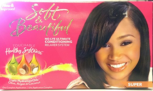 Soft & Beautiful No-lye Ultimate Conditioning Relaxer System SUPER