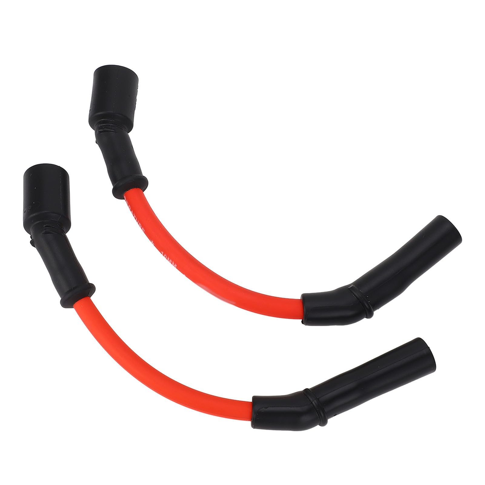 2 Pcs 10,4 Mm Filo per Candele Set Kit di Filo di Accensione a Spina Ad Alta Efficienza per Macchine in Serie XB9 XB12 (Rosso)