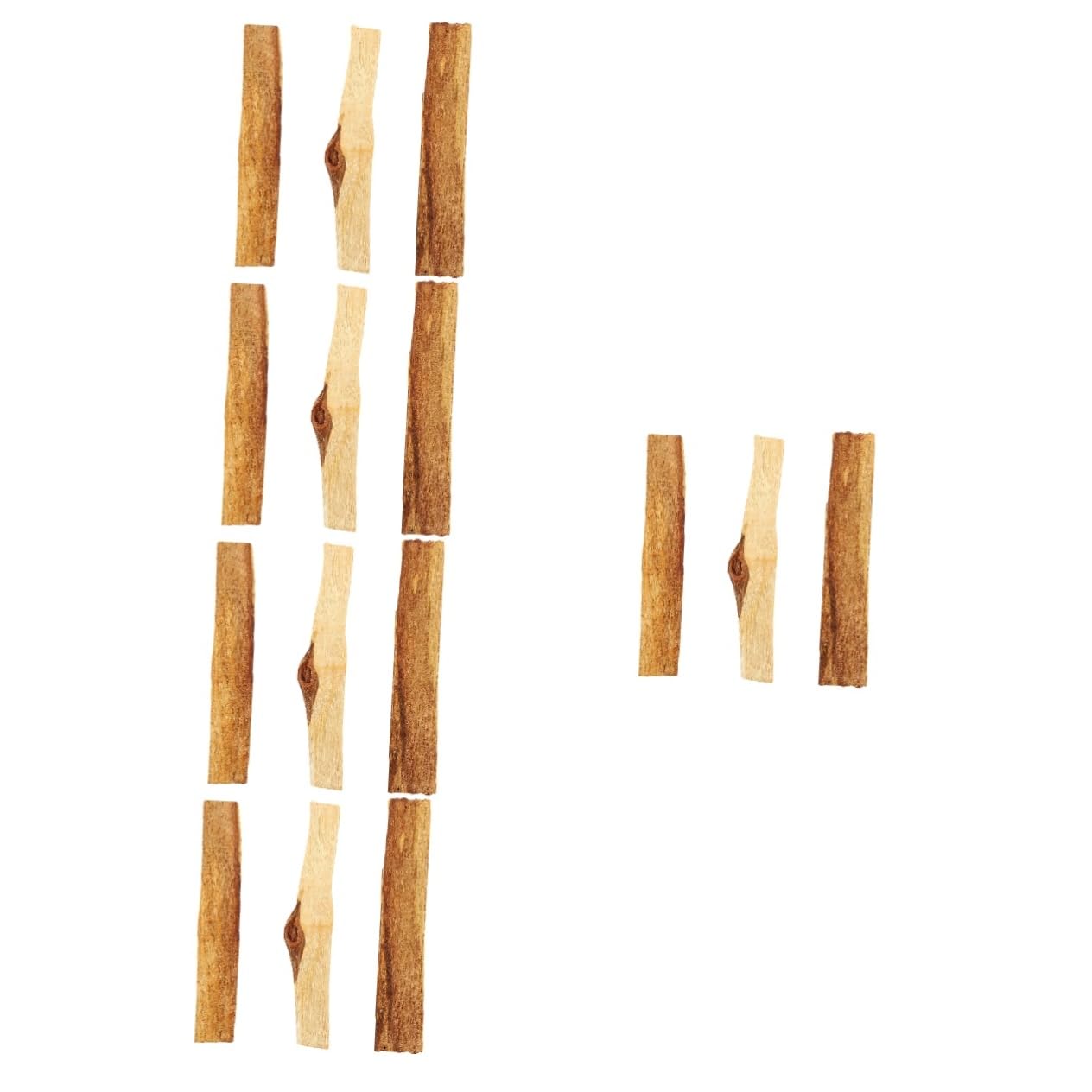 ULTECHNOVO 5 Sätze Weihrauchholz Weihrauchstangen Wald Duftend Natürlich Stöcke Zeder Aroma Sandelholz Holzstangen Schmierstäbchen Brennerstab Verschmierter Holzstab Hölzern 3 Stück * 5
