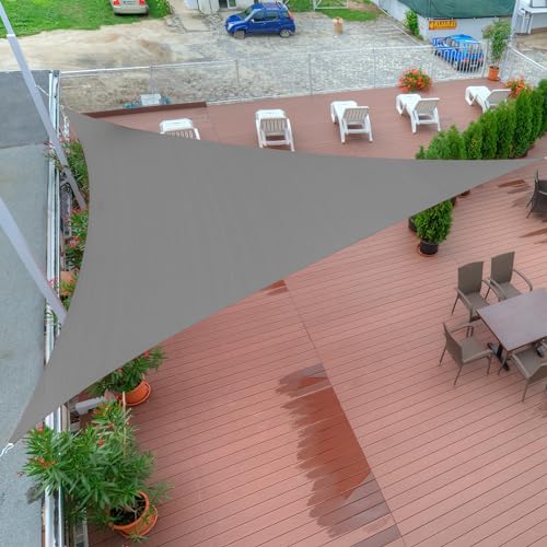 Toldo Vela Triangular Impermeable 5x5x5m