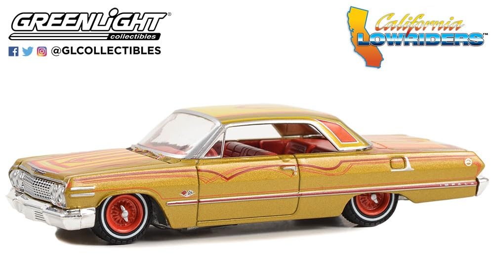 Greenlight 63050-C California Lowriders Series 4-1963 Chevy Impala