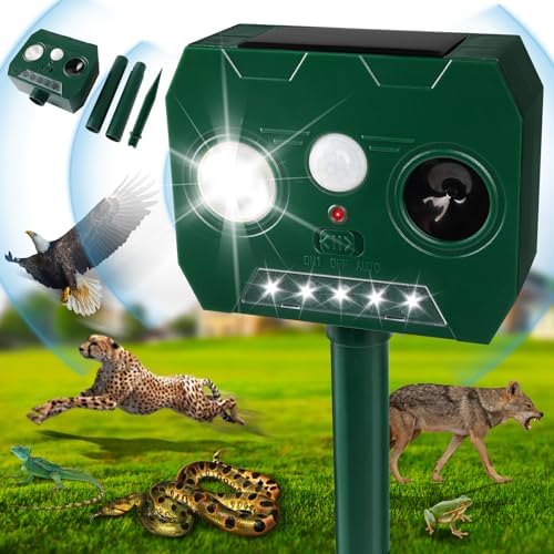 Cat Repellent Ultrasonic Cat Repellent for Gardens UK Solar Cat