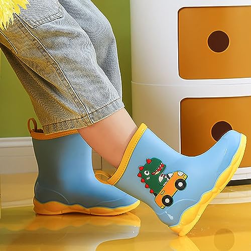 Kids Cartoon Dinosaur Printed Rain Shoes Shoes Outdoor Slip Boots Non Slip Rain PVC Children's Shoes Infant Rain4