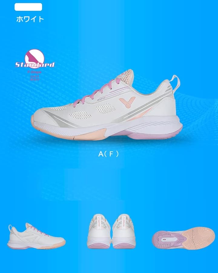 VICTOR バドミントンシューズ ホワイト/ミント VICTOR バドミントンシューズ ホワイト/ミント