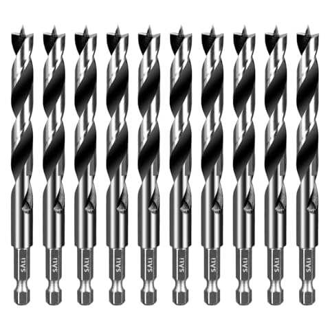 SALI 10-Piece Brad Point Drill Bit Set Cover