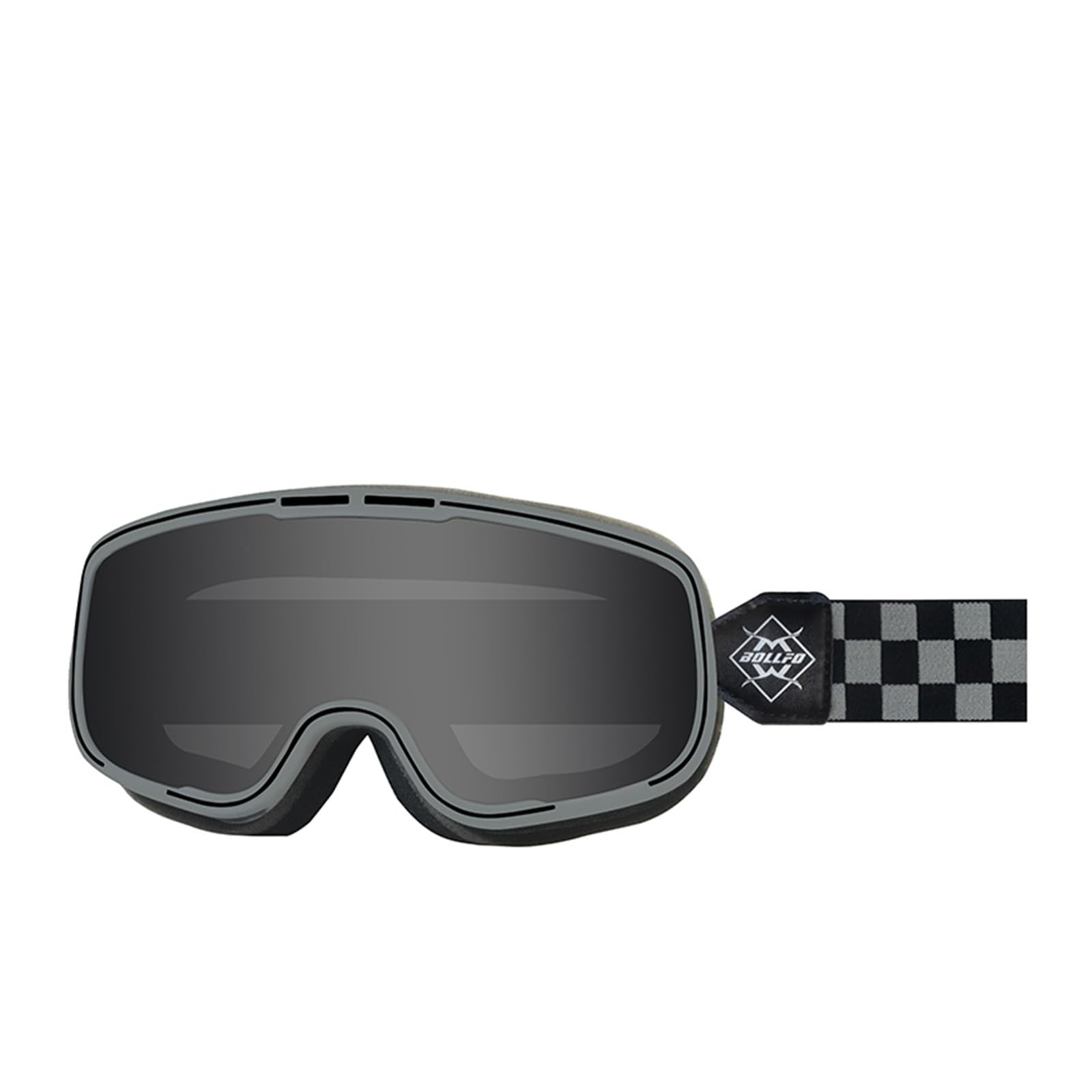 Okulary narciarskie Motocyklowe Gogle motocrossowe Produkcja Rowerowe Okulary do jazdy terenowej Okulary narciarskie Retro Kask wyścigowy Gogle Męskie Damskie Gogle Outdoor (Kolor: Szara soczewk