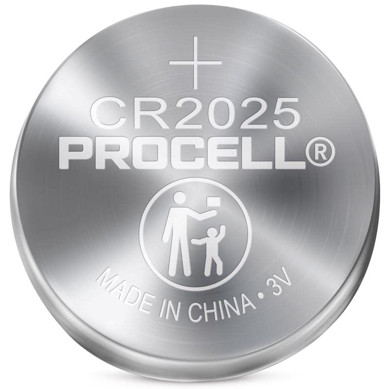 Procell Battery Coin LI 3V 185MAH 5PK PC2025 miniatura 4