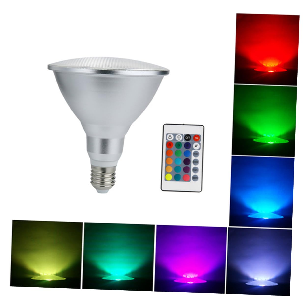 Rgb LED Spot Luz Exterior con Bombilla Foco Regulable para Tiendas Museos y Bares