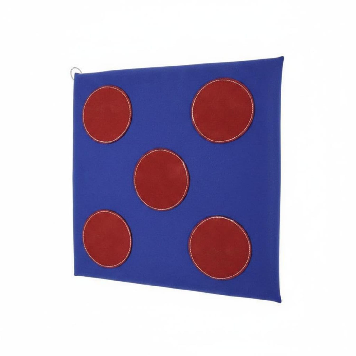Super-Fiber Fencing Target Pad Stitched Border Practice Target Pad Metal Loop Sports Gear Indoor Use, Blue, Microfiber-picture-20