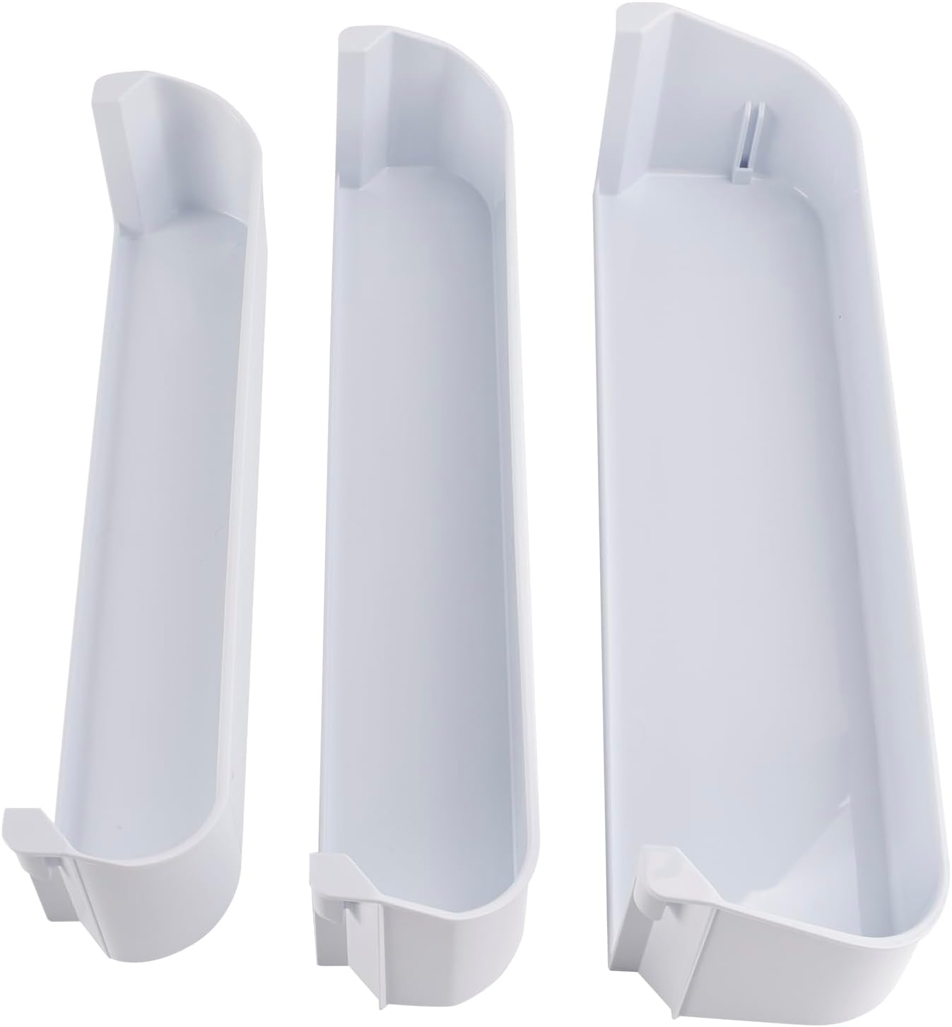 29325760166 Replacement Refrigerator Door Shelf Kit Fit for Dometic Refrigerator Freezer/Upper/Bottom Plastic Door Shelf