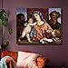 Produktbild Danjiao Madonna Der Kirschen Leinwand Malerei Kalligraphie Poster Drucke Für Wohnzimmer Schlafzimmer Wandbilder Home Art Decor Wohnzimmer 50X75cm
