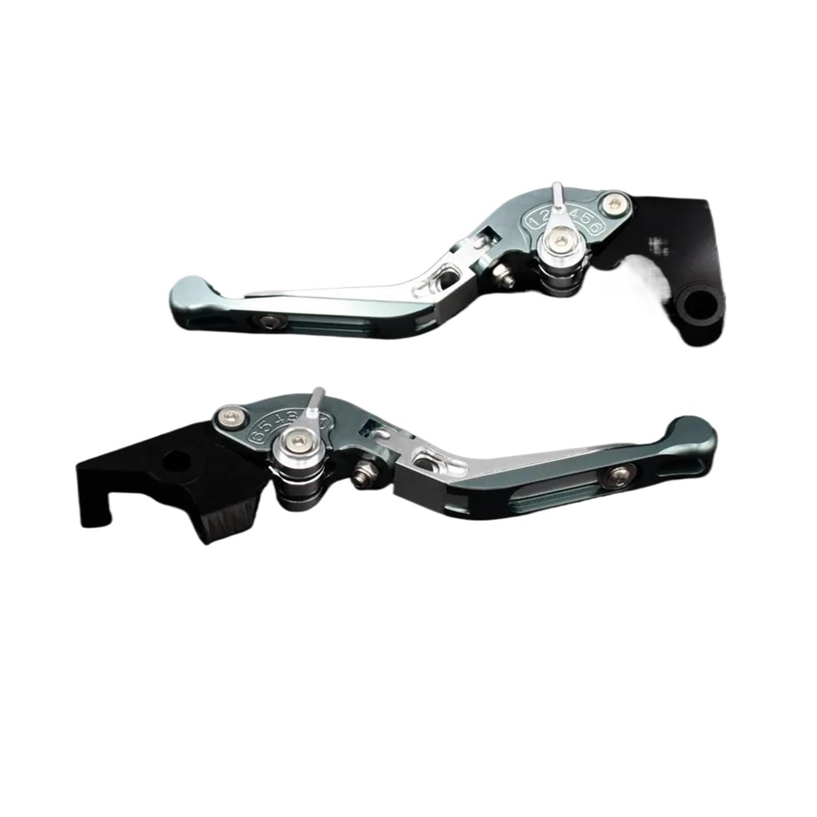 Lgldamuhx T Handlebar Clutch Brake Lever For Aprilia For Caponord 1200 For Abs For Rally 2014-2017 Extendable Adjustable Motorbike Brakes Clutch Lever(T)