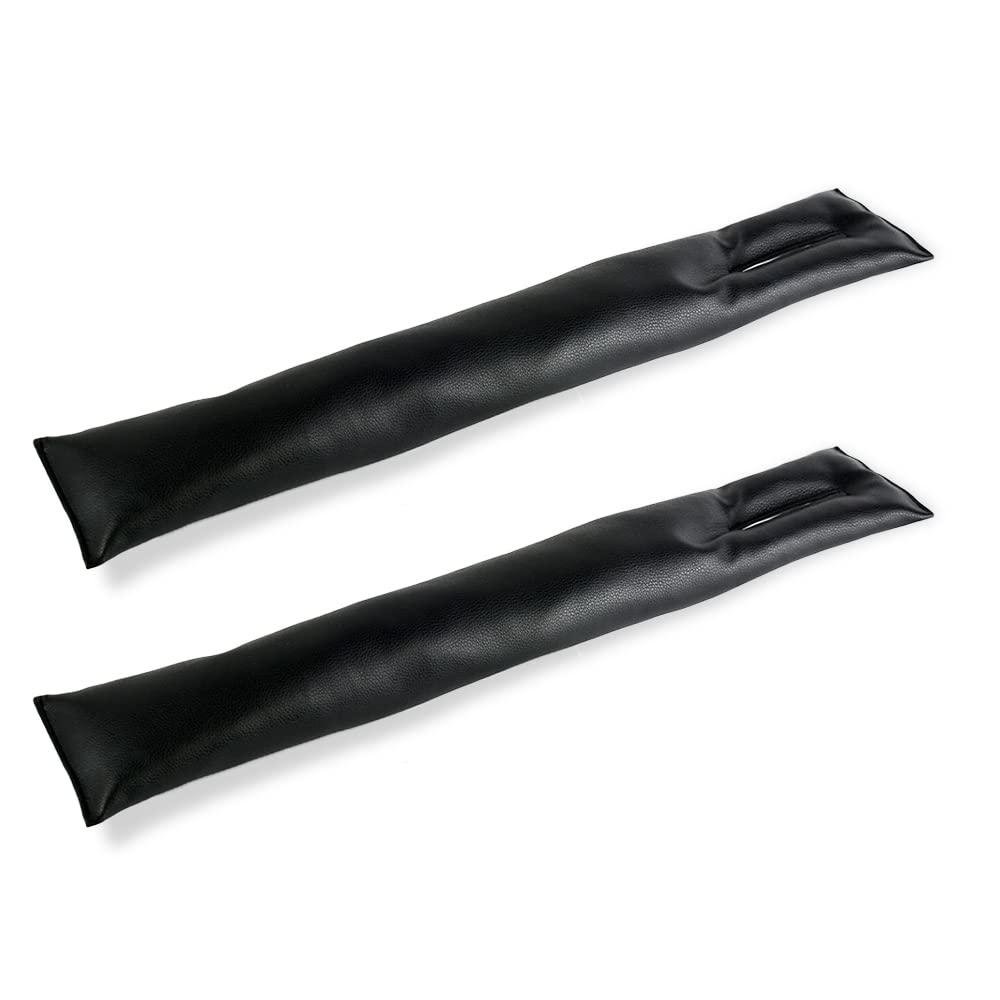 Gap Filler Pad 2PCS Seat Soft Cushion Set 49x8cm, PU Leather Gap Plug & Gap Pad Universal Car Seat Spacer Slot Plug, CEG-91 by Connected Essentials